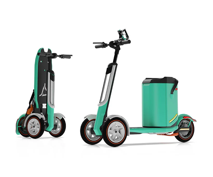 Ecool Modular Shared Scooter by Wai Yin Chai