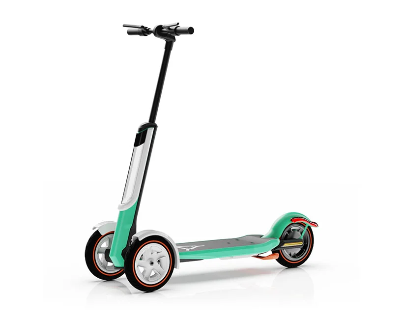 Ecool Modular Shared Scooter by Wai Yin Chai