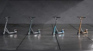 LAVOIE Series 1 E-Scooter Pairs a Folding Frame with Car-Inspired Engineering