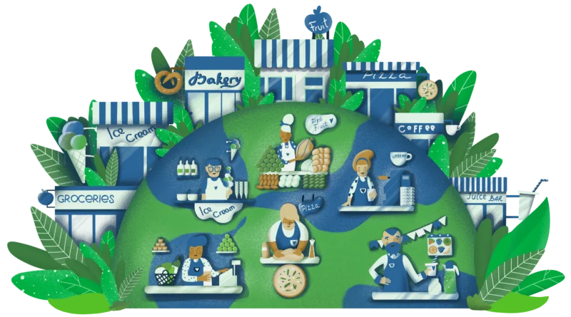 Natalia Maca’s Illustrations Bring Circular Food Systems to Life