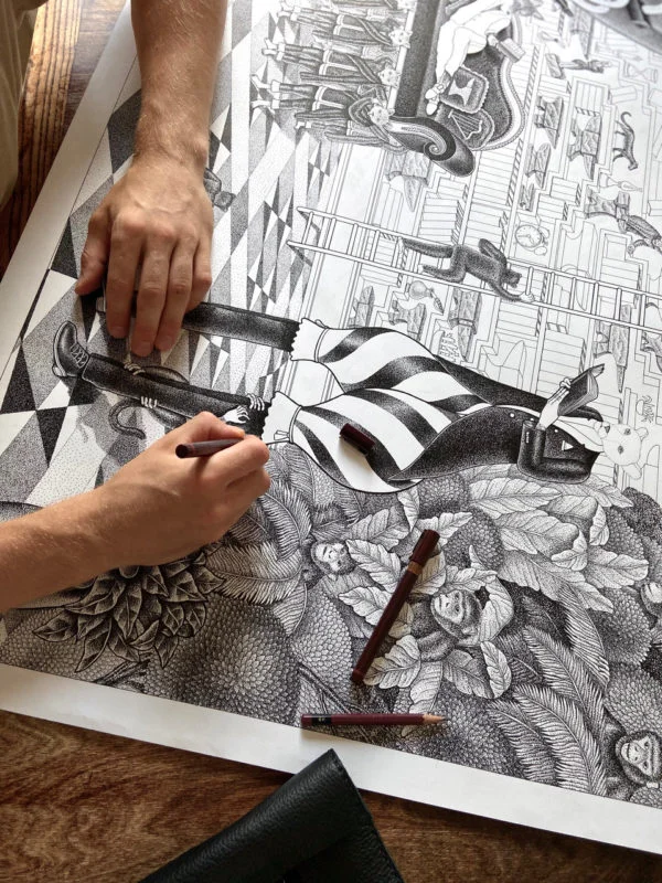 Dima Kashtalyan on Building Illustrations from Symbols, Stories and Street Art