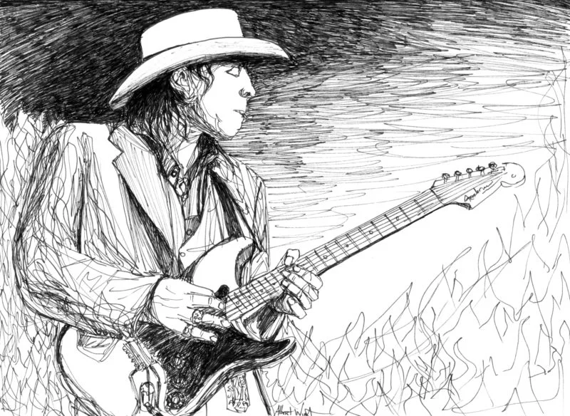 Albert Wint’s Music Portraits Turn Pen Lines and Color Into Motion
