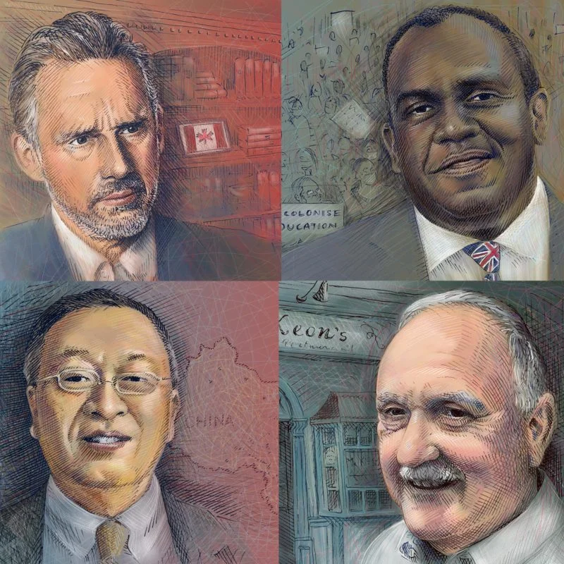 Barbara Kelley’s Four Editorial Portraits for The Wall Street Journal