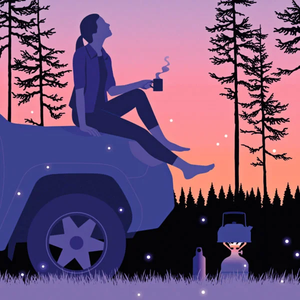 Joey Guidone’s Full-Page Illustration for AAA Explorer Magazine