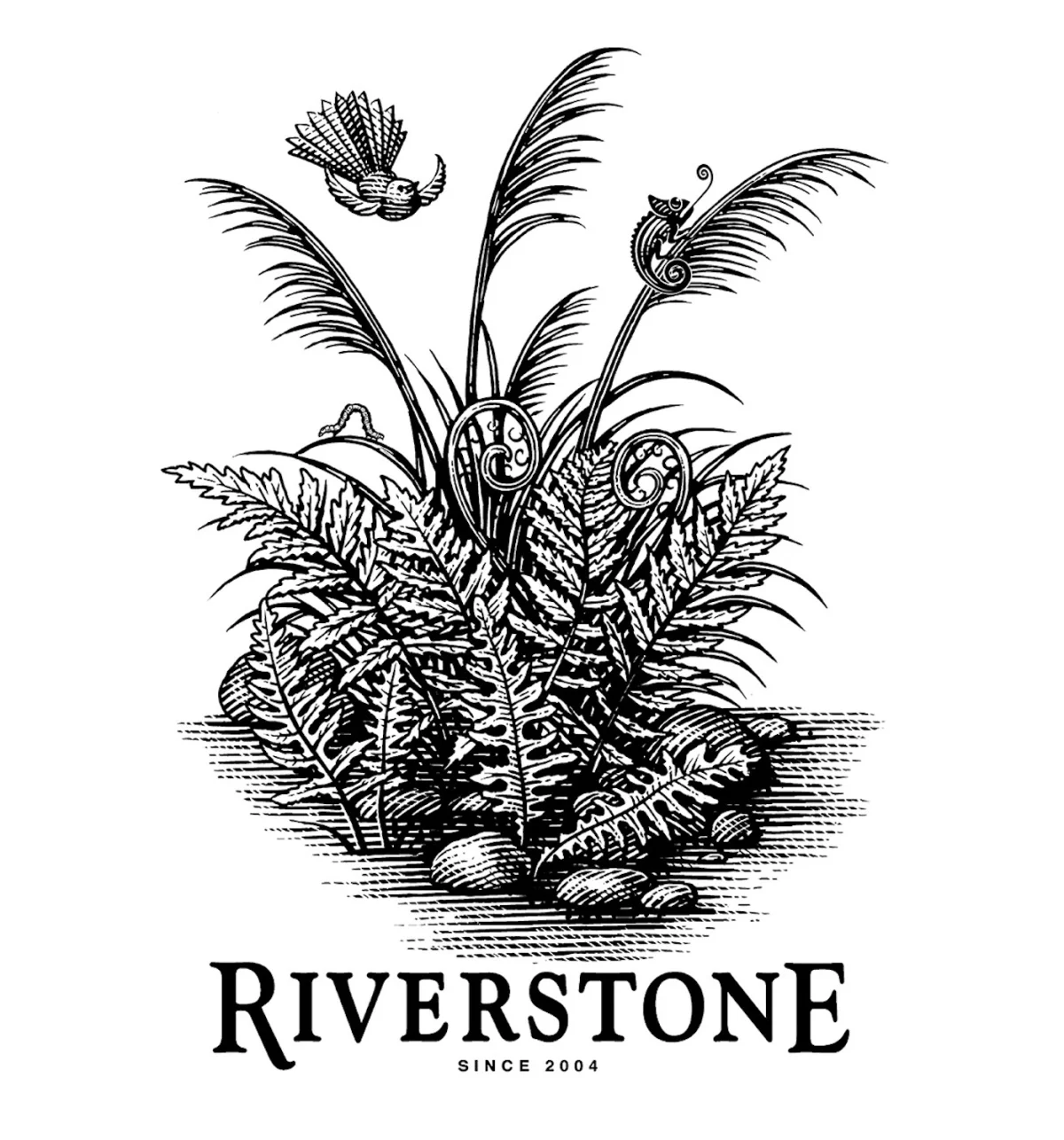 Riverstone Wine Label Work Showcase Steven Noble, Directory of illustration