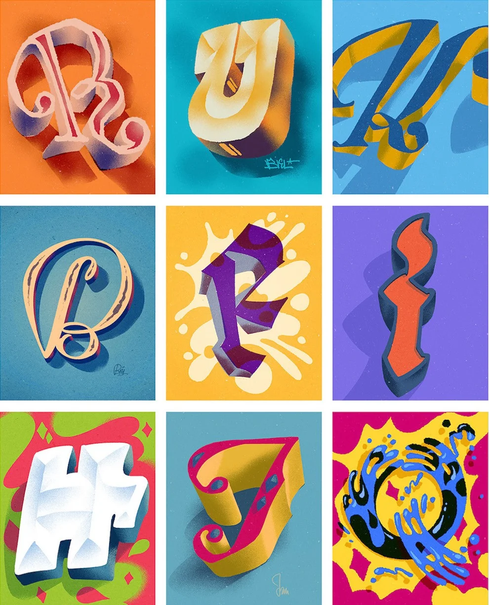 Jan Bielecki Central Illustration Agency, Style Feature: Typographic Design, Directory of Illustration