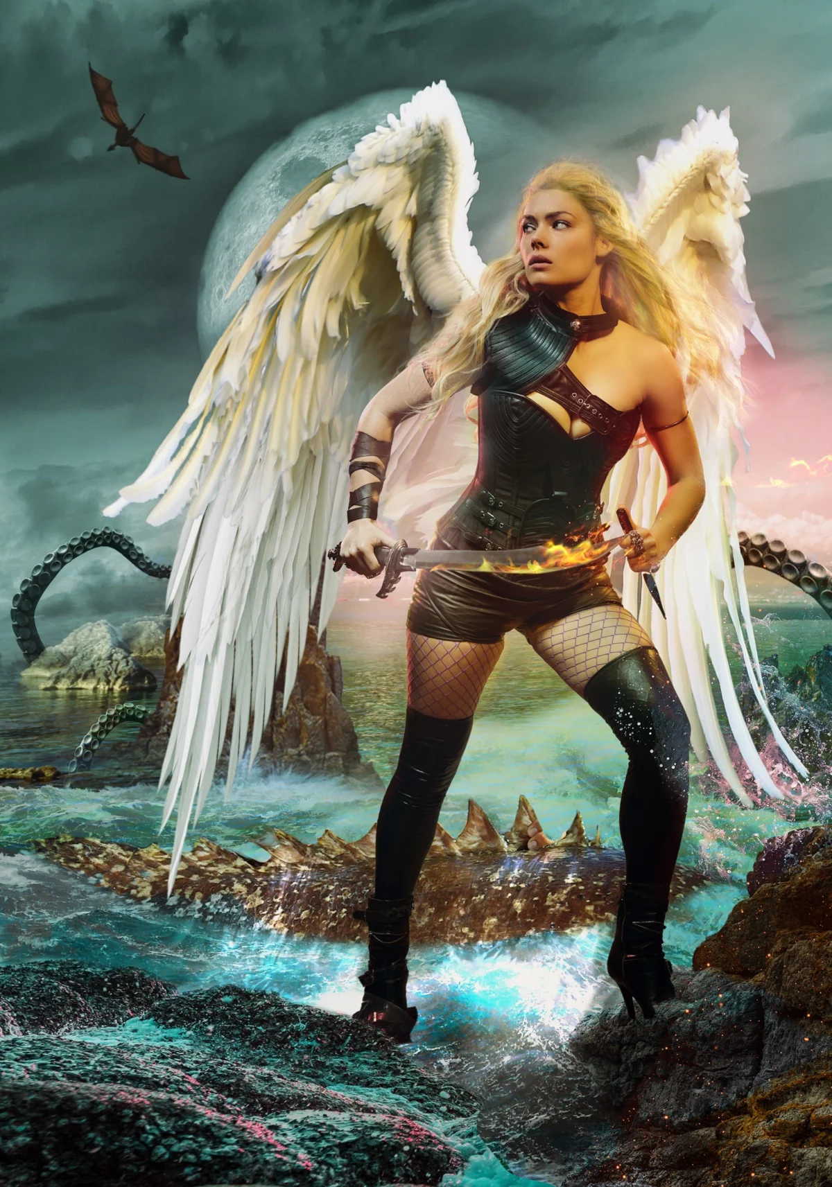 Gene Mollica photoillustration cover art