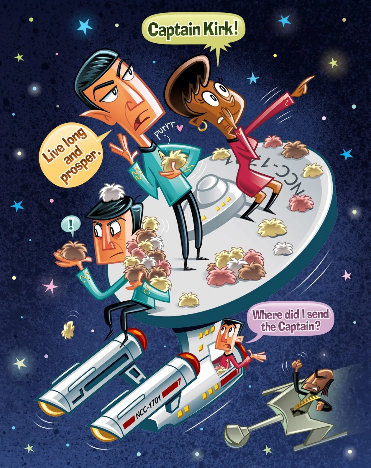 Gary LaCoste Character Art Illustration