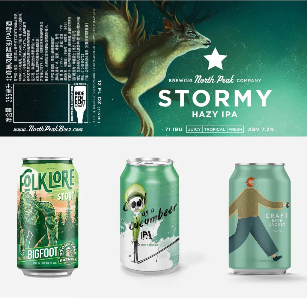 Craft Beer Label Art: Six Illustrators Give Cans Distinctive Character