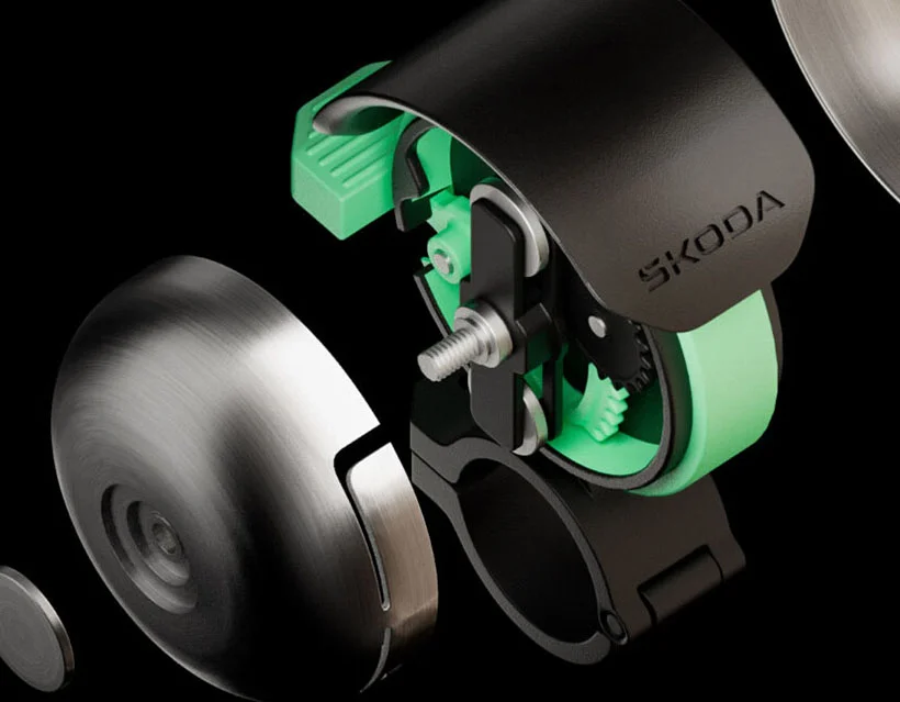 Skoda DuoBell: A bicycle bell that outsmarts even smart headphones