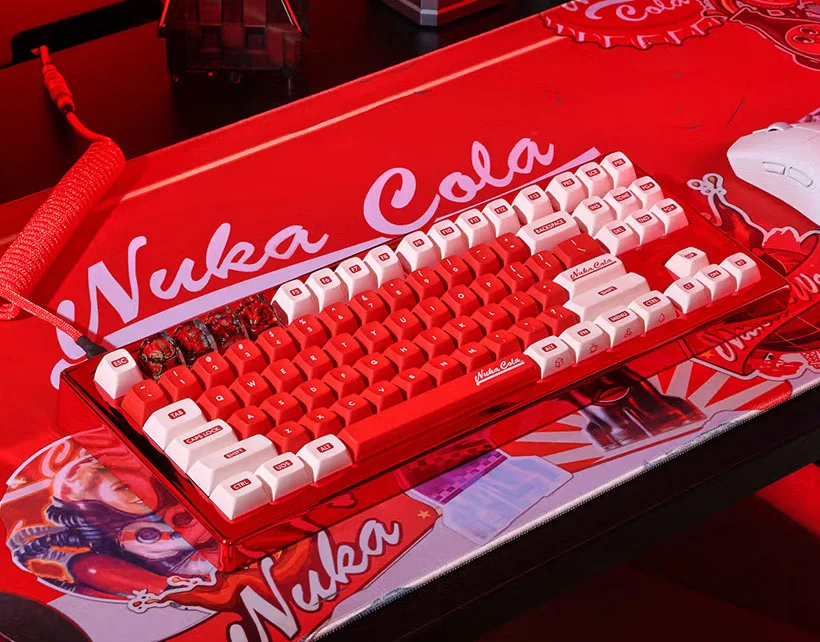 Drop x Fallout Nuka-Cola Artisan Keycaps