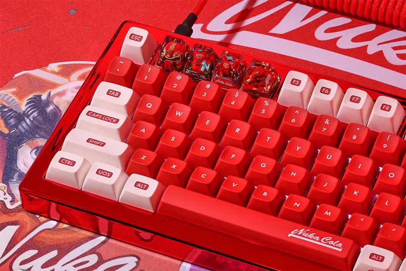 Drop x Fallout Nuka-Cola Artisan Keycaps