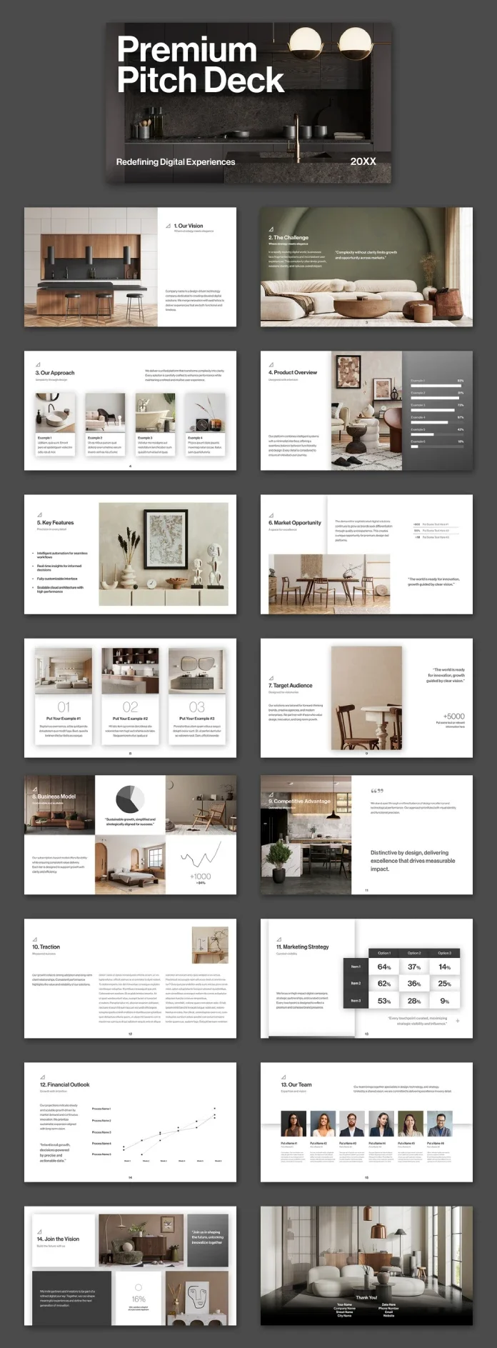 Tom Sarraipo’s InDesign Pitch Deck Template Puts Photography First