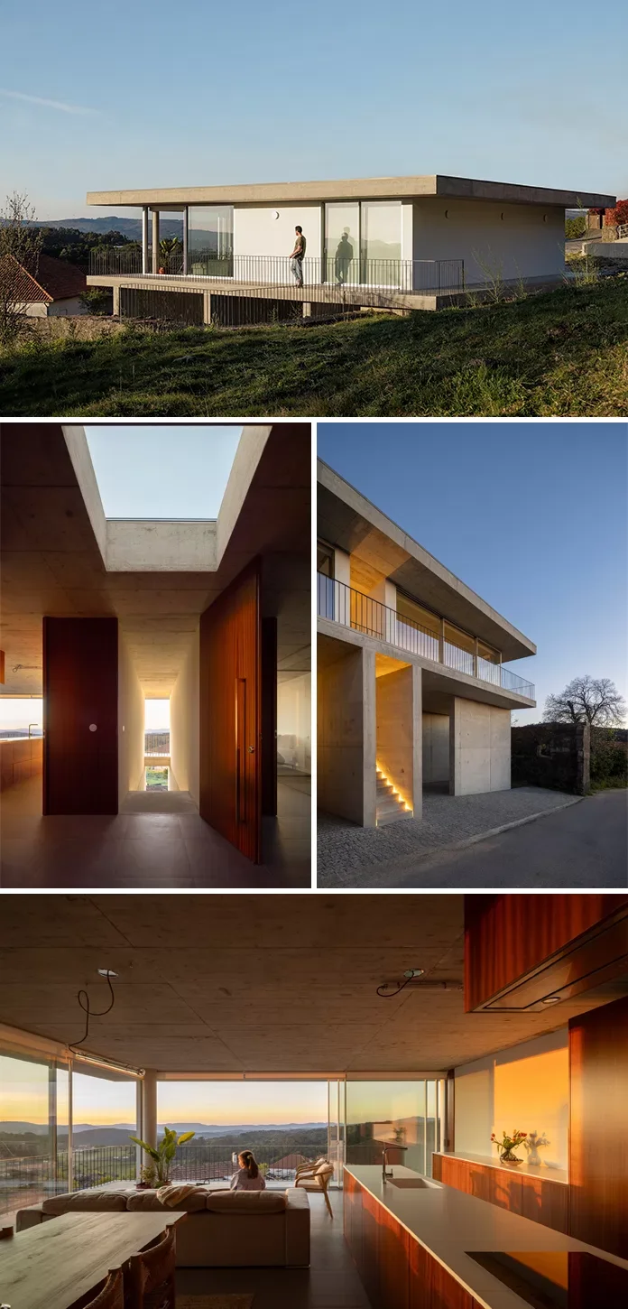Casa Coqueira Lifts a Glass Home Above Portugal’s Granite Hillside
