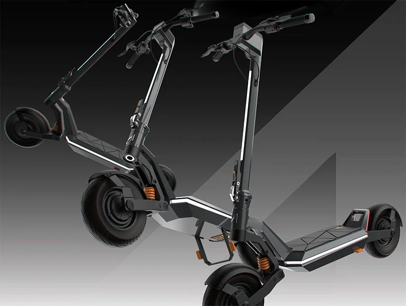 Apollo PRO Vehicle Grade e-Scooter by Iago Valiño and Eloi Pecquet
