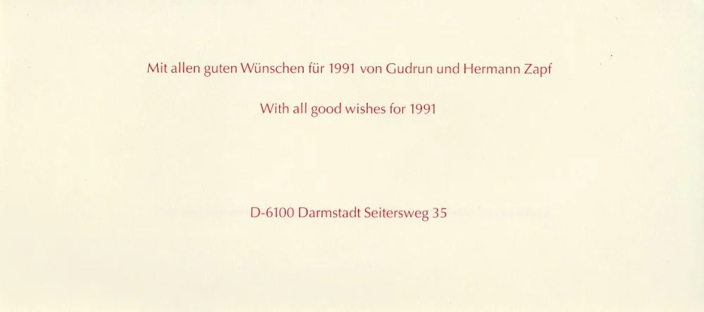 Gudren and Hermann Zapf