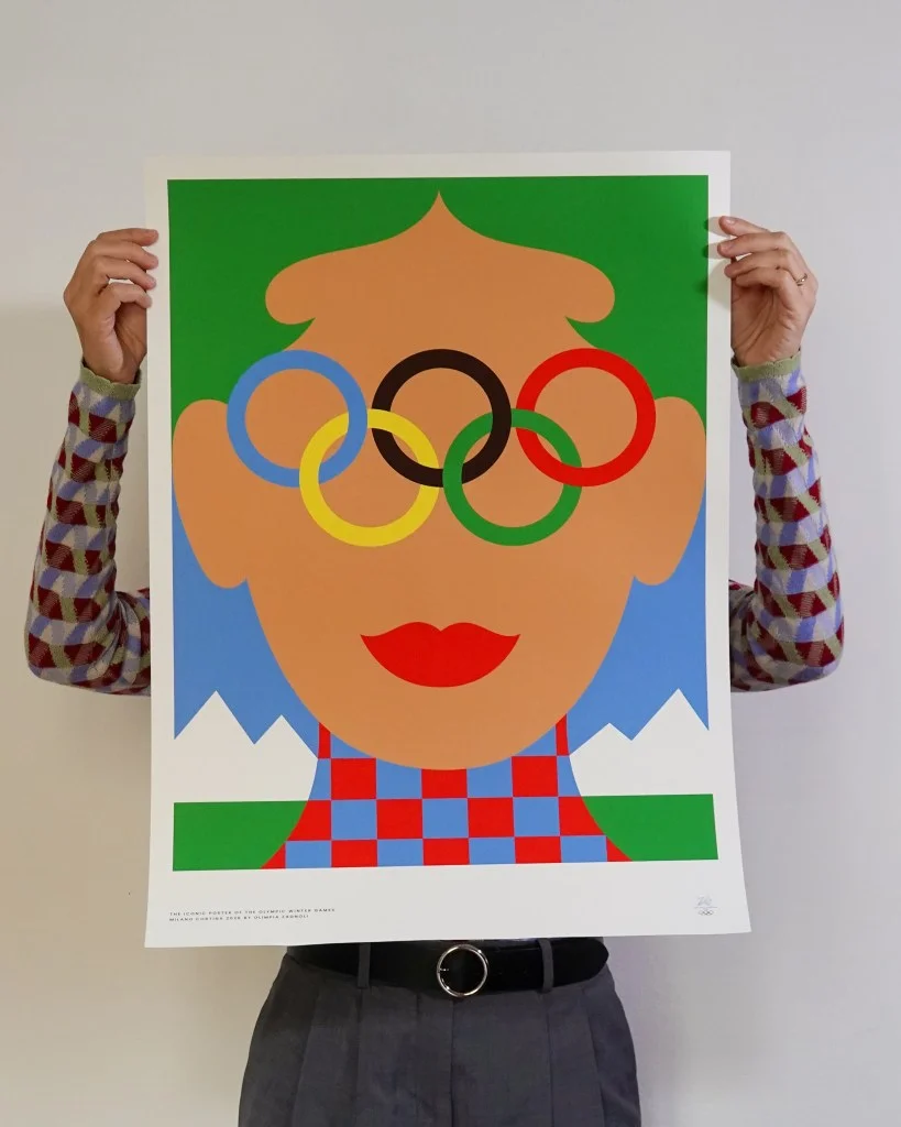 Milano Cortina 2026 Posters Pair Bold Olympic Rings With Expressive Paralympic Illustration