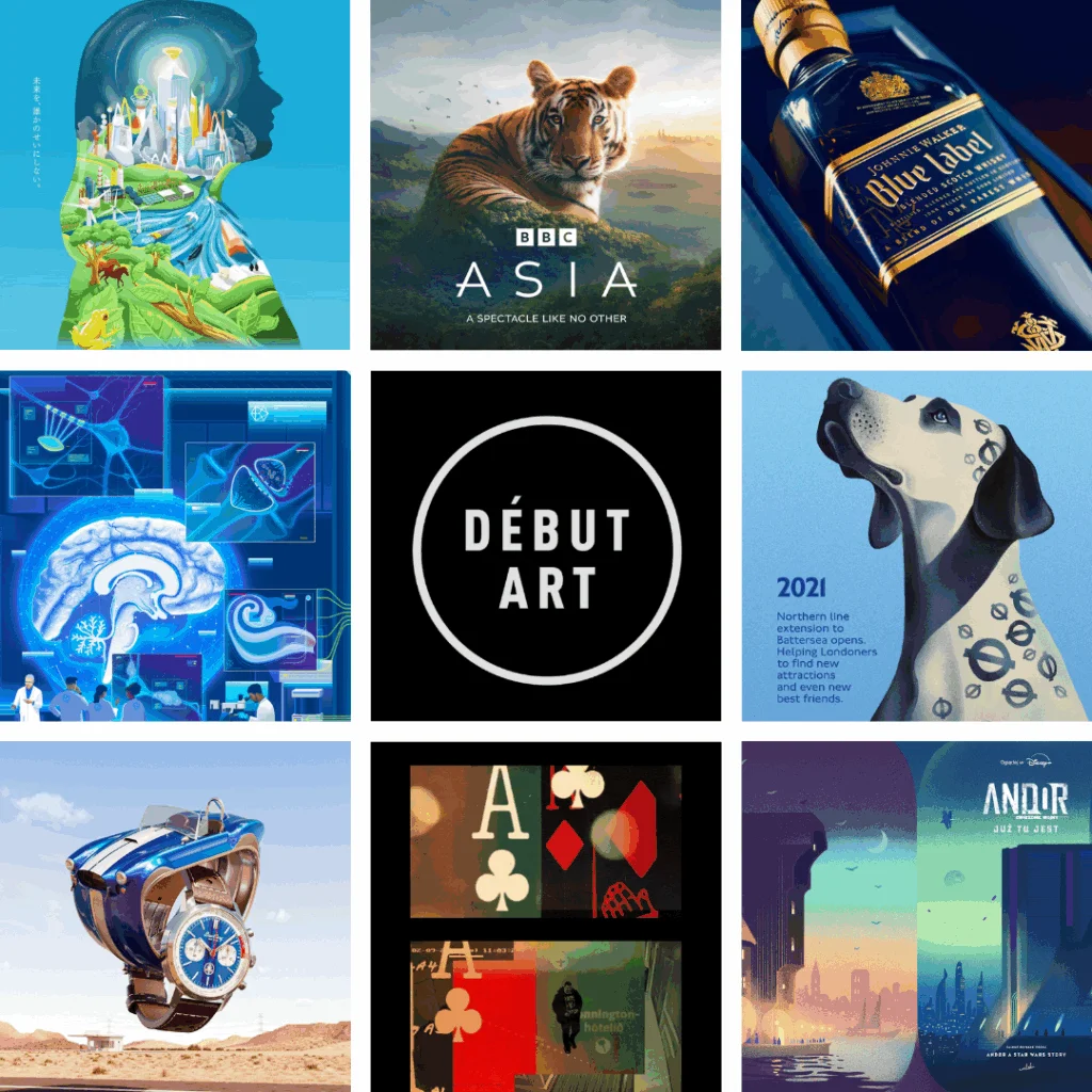 Début Art Illustrators Build Distinctive Artwork for Brands, Broadcast and Culture