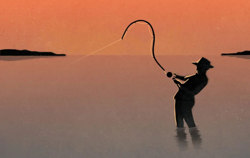 Elia Sampo What’s_in_Flat_names_v3 Elia Sampò illustration for Salt Water Sportsman