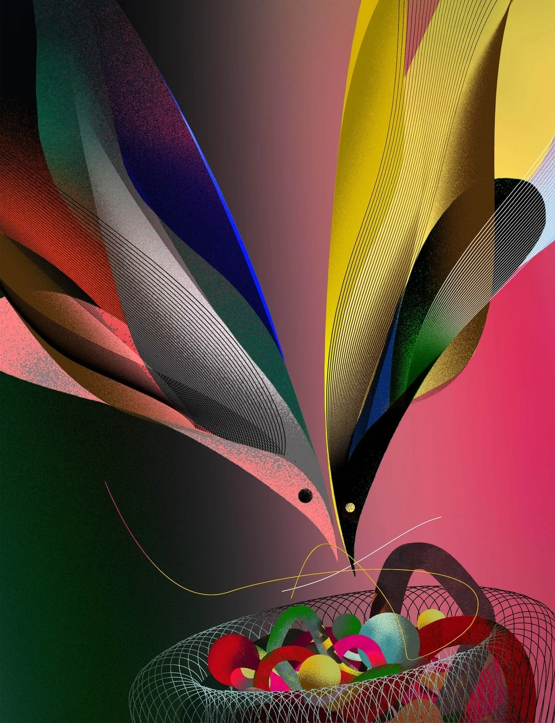 Pages from WORKBOOK’s Directory of Illustration 2024