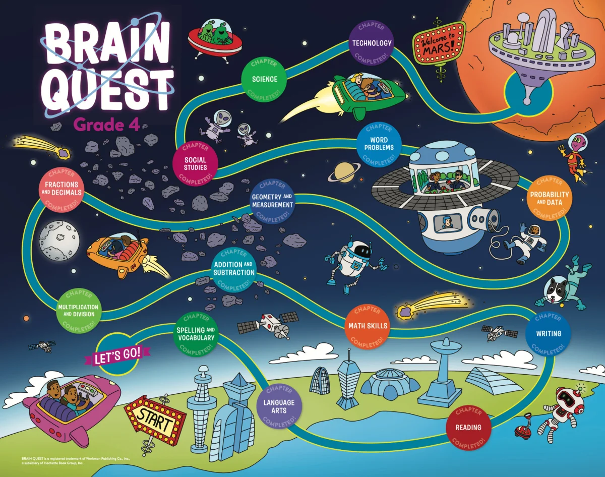 Scott DuBar’s 2,500 Illustrations Bring Brain Quest’s 30th Anniversary to Life