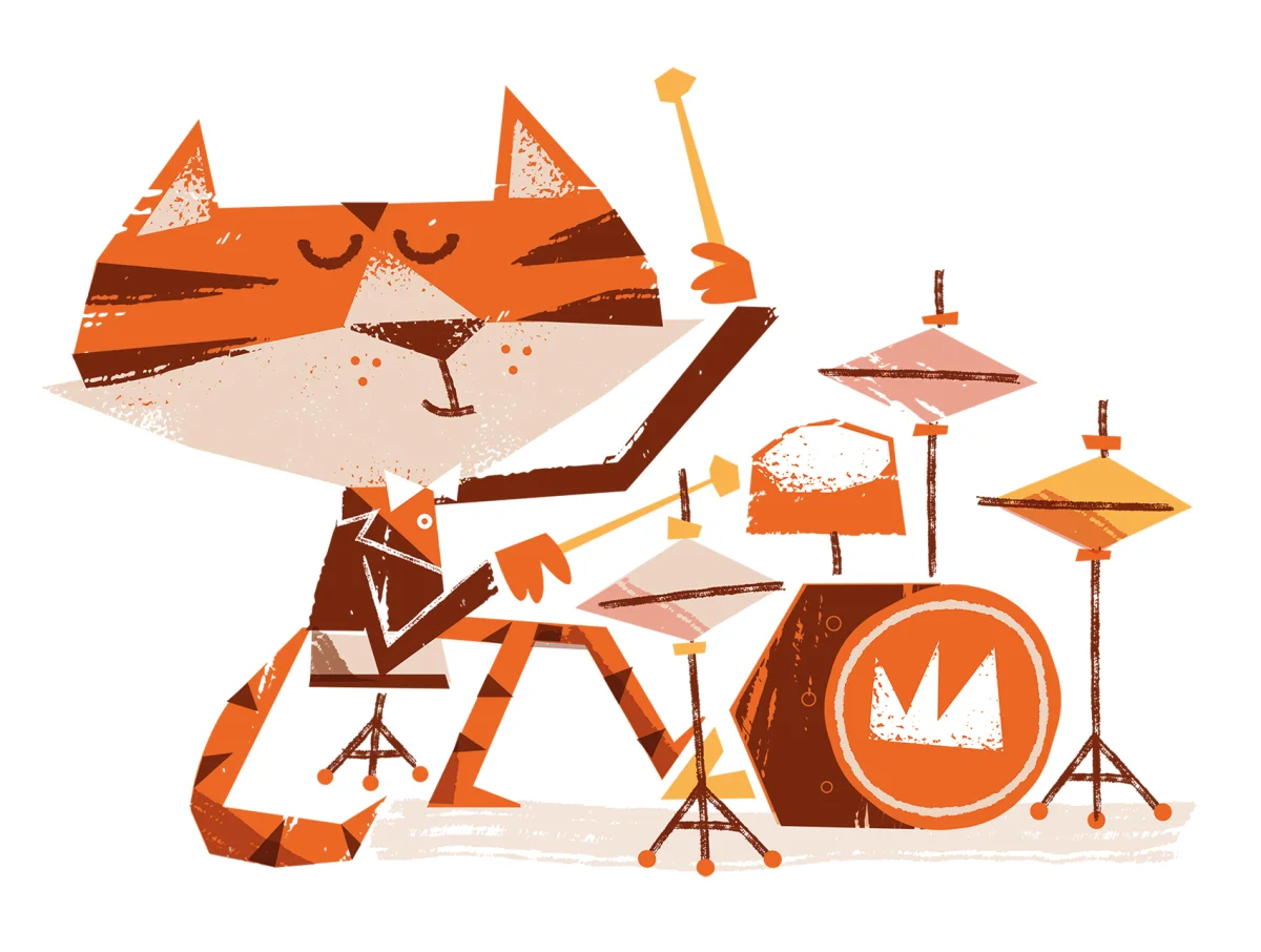 David Semple’s Illustrations for Children’s Books, an Airline Magazine and a Learning App